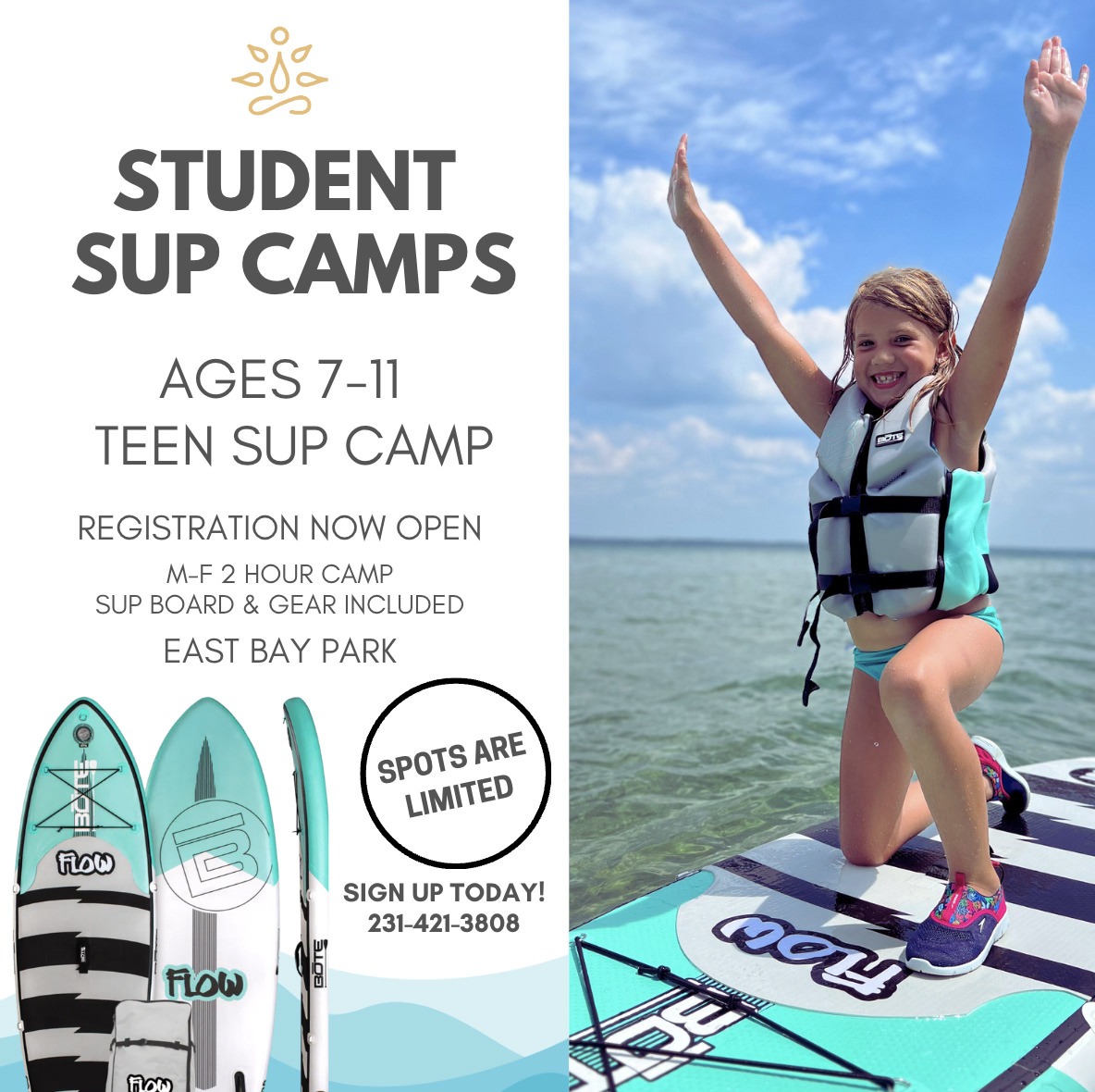 SUP camp for kids